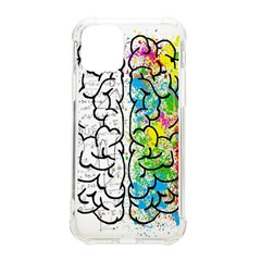 Brain Mind Psychology Idea Drawing Short Overalls Iphone 11 Pro 5 8 Inch Tpu Uv Print Case by Azkajaya