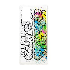 Brain Mind Psychology Idea Drawing Short Overalls Samsung Galaxy Note 20 Tpu Uv Case by Azkajaya