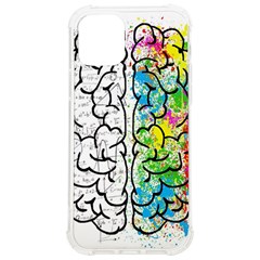 Brain Mind Psychology Idea Drawing Short Overalls Iphone 12/12 Pro Tpu Uv Print Case by Azkajaya