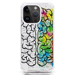 Brain Mind Psychology Idea Drawing Short Overalls iPhone 14 Pro TPU UV Print Case Front