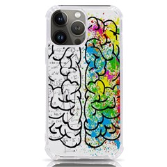 Brain Mind Psychology Idea Drawing Short Overalls Iphone 13 Pro Max Tpu Uv Print Case by Azkajaya