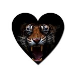 Tiger Angry Nima Face Wild Heart Magnet Front