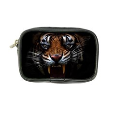 Tiger Angry Nima Face Wild Coin Purse by Cemarart