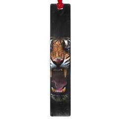 Tiger Angry Nima Face Wild Large Book Marks by Cemarart