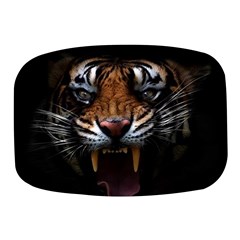 Tiger Angry Nima Face Wild Mini Square Pill Box by Cemarart