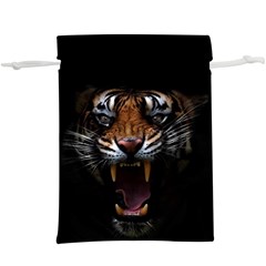 Tiger Angry Nima Face Wild Lightweight Drawstring Pouch (xl) by Cemarart