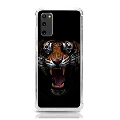 Tiger Angry Nima Face Wild Samsung Galaxy S20 6 2 Inch Tpu Uv Case by Cemarart