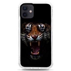 Tiger Angry Nima Face Wild Iphone 12 Mini Tpu Uv Print Case	 by Cemarart