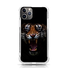 Tiger Angry Nima Face Wild Iphone 11 Pro 5 8 Inch Tpu Uv Print Case by Cemarart