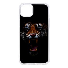 Tiger Angry Nima Face Wild Iphone 14 Plus Tpu Uv Print Case by Cemarart