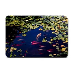 Koi Fish Carp Small Doormat by Cemarart