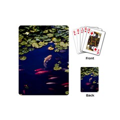 Koi Fish Carp Playing Cards Single Design (mini) by Cemarart