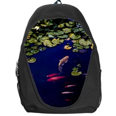 Koi Fish Carp Backpack Bag by Cemarart