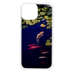 Koi Fish Carp Iphone 13 Mini Tpu Uv Print Case by Cemarart