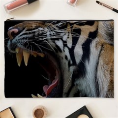 Angry Tiger Roar Cosmetic Bag (xxxl) by Cemarart