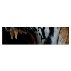 Angry Tiger Roar Oblong Satin Scarf (16  X 60 ) by Cemarart