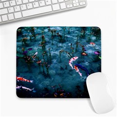 Fish Koi Carp Large Mousepad by Cemarart