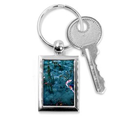 Fish Koi Carp Key Chain (rectangle) by Cemarart