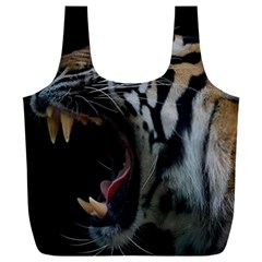 Angry Tiger Roar Full Print Recycle Bag (xxl)