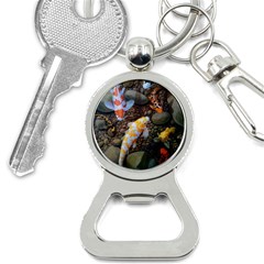 Koi Fish Clown Pool Stone Bottle Opener Key Chain by Cemarart