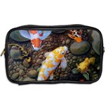 Koi Fish Clown Pool Stone Toiletries Bag (Two Sides) Back