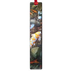 Koi Fish Clown Pool Stone Large Book Marks by Cemarart