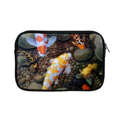 Koi Fish Clown Pool Stone Apple Ipad Mini Zipper Cases by Cemarart