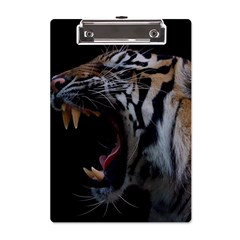 Angry Tiger Roar A5 Acrylic Clipboard by Cemarart