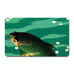 Japanese Koi Fish Magnet (rectangular)