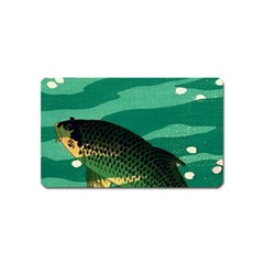 Japanese Koi Fish Magnet (name Card)