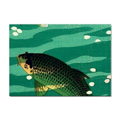 Japanese Koi Fish Sticker A4 (10 Pack)