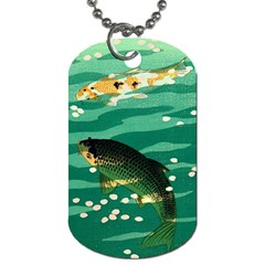 Japanese Koi Fish Dog Tag (two Sides)