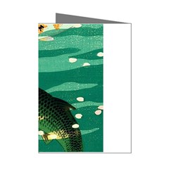 Japanese Koi Fish Mini Greeting Cards (pkg Of 8)