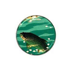 Japanese Koi Fish Hat Clip Ball Marker by Cemarart