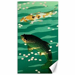 Japanese Koi Fish Canvas 40  X 72 