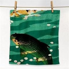 Japanese Koi Fish Face Towel