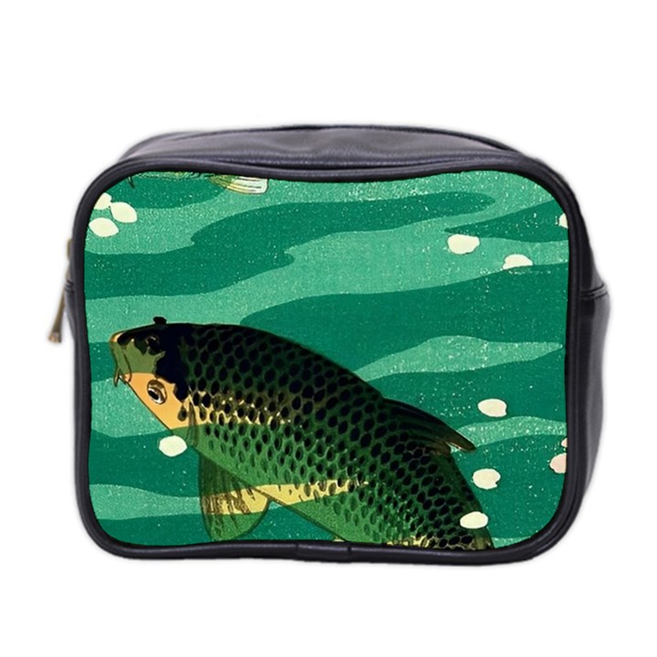 Japanese Koi Fish Mini Toiletries Bag (Two Sides)