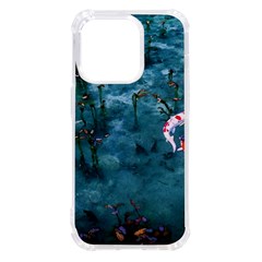 Fish Koi Carp Iphone 14 Pro Tpu Uv Print Case by Cemarart