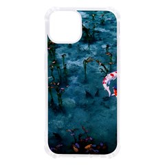 Fish Koi Carp Iphone 13 Tpu Uv Print Case by Cemarart