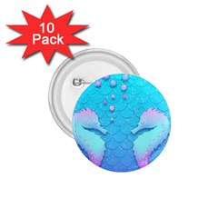 Seahorse 1 75  Buttons (10 Pack)