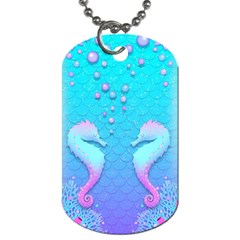 Seahorse Dog Tag (one Side)