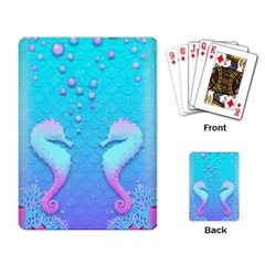 Seahorse Playing Cards Single Design (rectangle)