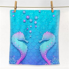 Seahorse Face Towel