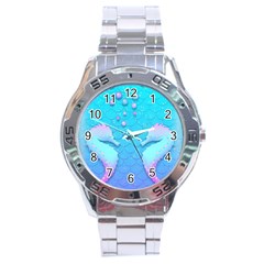 Seahorse Stainless Steel Analogue Watch