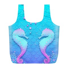 Seahorse Full Print Recycle Bag (l)