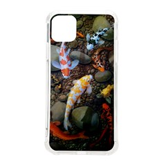 Koi Fish Clown Pool Stone Iphone 11 Pro Max 6 5 Inch Tpu Uv Print Case by Cemarart