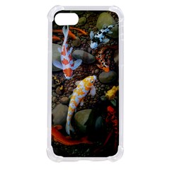 Koi Fish Clown Pool Stone Iphone Se by Cemarart