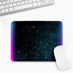 Abstract Effect Gold Led Light Pink Purple Red Small Mousepad by Cemarart