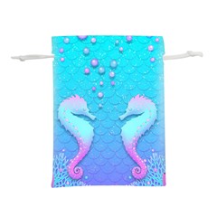 Seahorse Lightweight Drawstring Pouch (l)