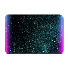 Abstract Effect Gold Led Light Pink Purple Red Small Doormat by Cemarart